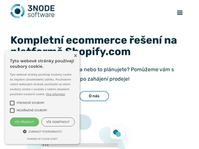 3node.cz homepage screenshot