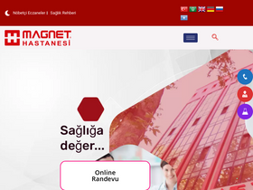 'magnethastanesi.com.tr' screenshot