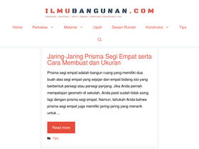 'ilmubangunan.com' screenshot