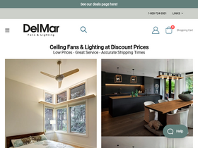 'delmarfans.com' screenshot