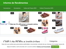 'informederendimentos.com' screenshot