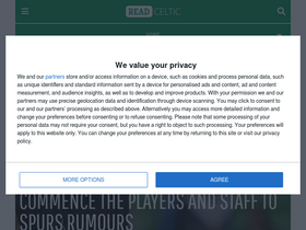 'readceltic.com' screenshot