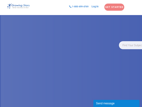 'growingstars.com' screenshot
