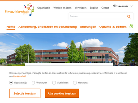 'flevoziekenhuis.nl' screenshot