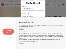 'personalplanner.com' screenshot