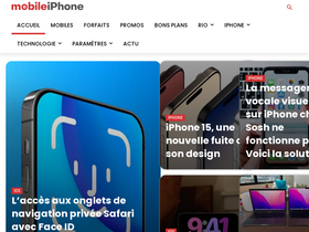 'freeiphone.fr' screenshot