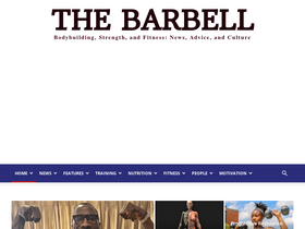 'thebarbell.com' screenshot
