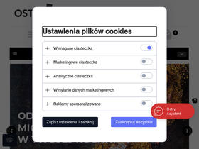 'ostry-sklep.pl' screenshot