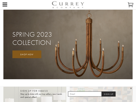 'curreyandcompany.com' screenshot
