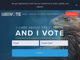 climatehawksvote.com