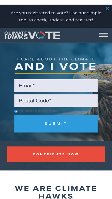 climatehawksvote.com