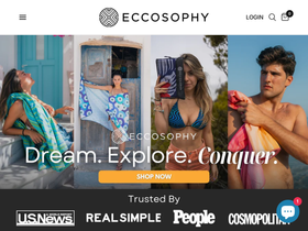 eccosophy.com homepage screenshot