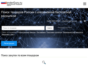 'tenderguru.ru' screenshot
