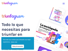 'triunfagram.com' screenshot