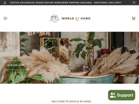 worldbyhand.com homepage screenshot