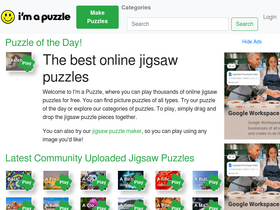 'im-a-puzzle.com' screenshot