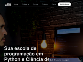 'asimov.academy' screenshot