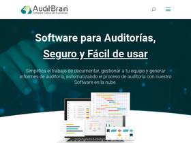 'auditbrain.com' screenshot