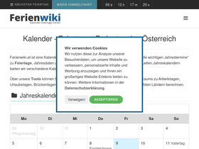 'ferienwiki.at' screenshot