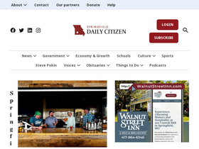 'sgfcitizen.org' screenshot
