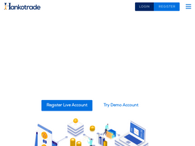 'hankotrade.com' screenshot