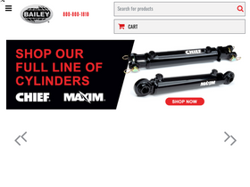 'baileyhydraulics.com' screenshot