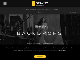gravitybackdrops.com