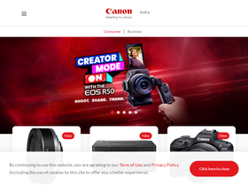 'in.canon' screenshot