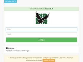 'handlopex.biz' screenshot