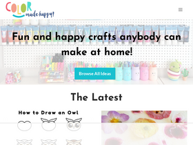 'colormadehappy.com' screenshot