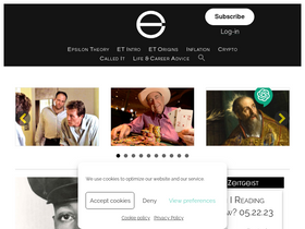 'epsilontheory.com' screenshot