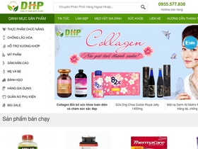 'hangngoainhap.com.vn' screenshot