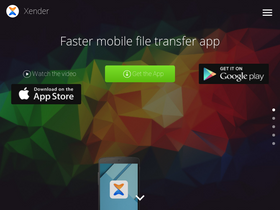'xender.com' screenshot