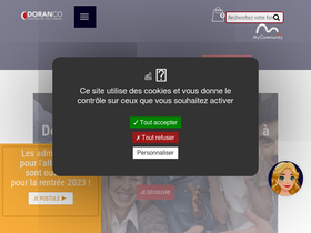 'doranco.fr' screenshot