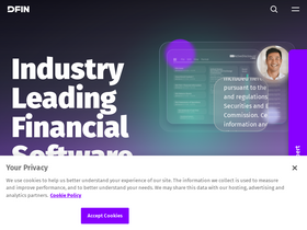 'dfinsolutions.com' screenshot