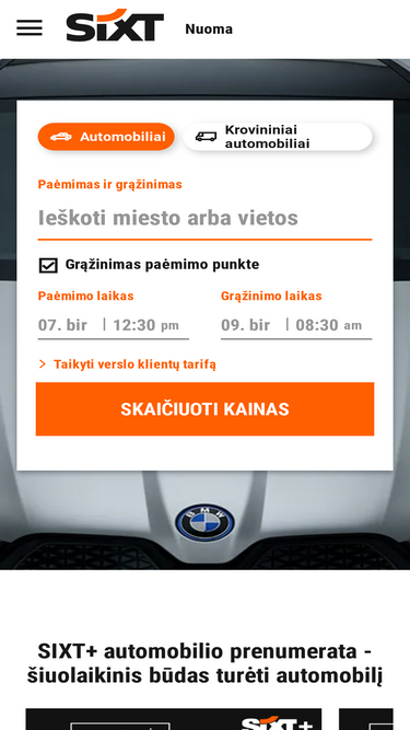 sixt.lt