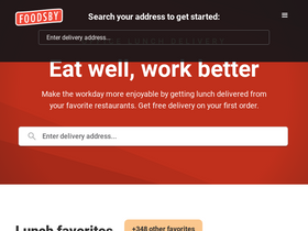 'foodsby.com' screenshot