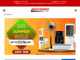 'bestomart.com' screenshot