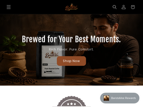 baristavee.com homepage screenshot