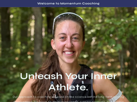 getmomentumcoaching.com homepage screenshot