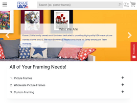 'frameusa.com' screenshot
