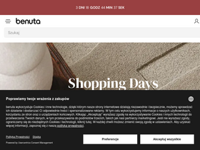 'benuta.pl' screenshot