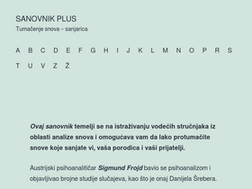 'sanovnikplus.com' screenshot
