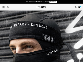 'hkarmy.com' screenshot