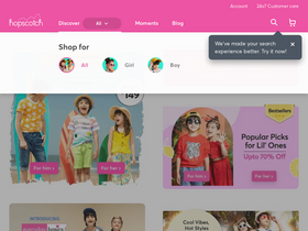 'hopscotch.in' screenshot