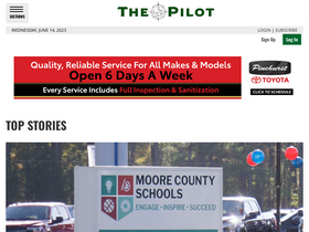'thepilot.com' screenshot
