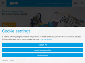 'gunt.de' screenshot