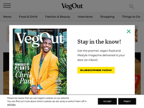 'vegoutmag.com' screenshot