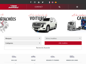 'transautomobile.com' screenshot
