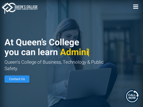 'queenscollege.ca' screenshot